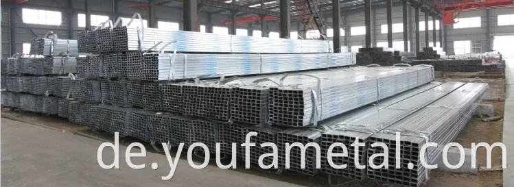 Galvanized Square Pipe